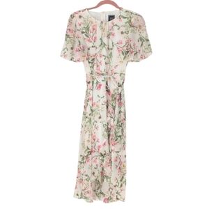 JH Floral Dress Size 4P Excellent Condition !